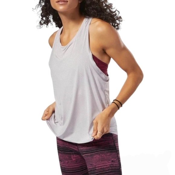 REEBOK  Perforated Tank Lilac - Picture 1 of 6